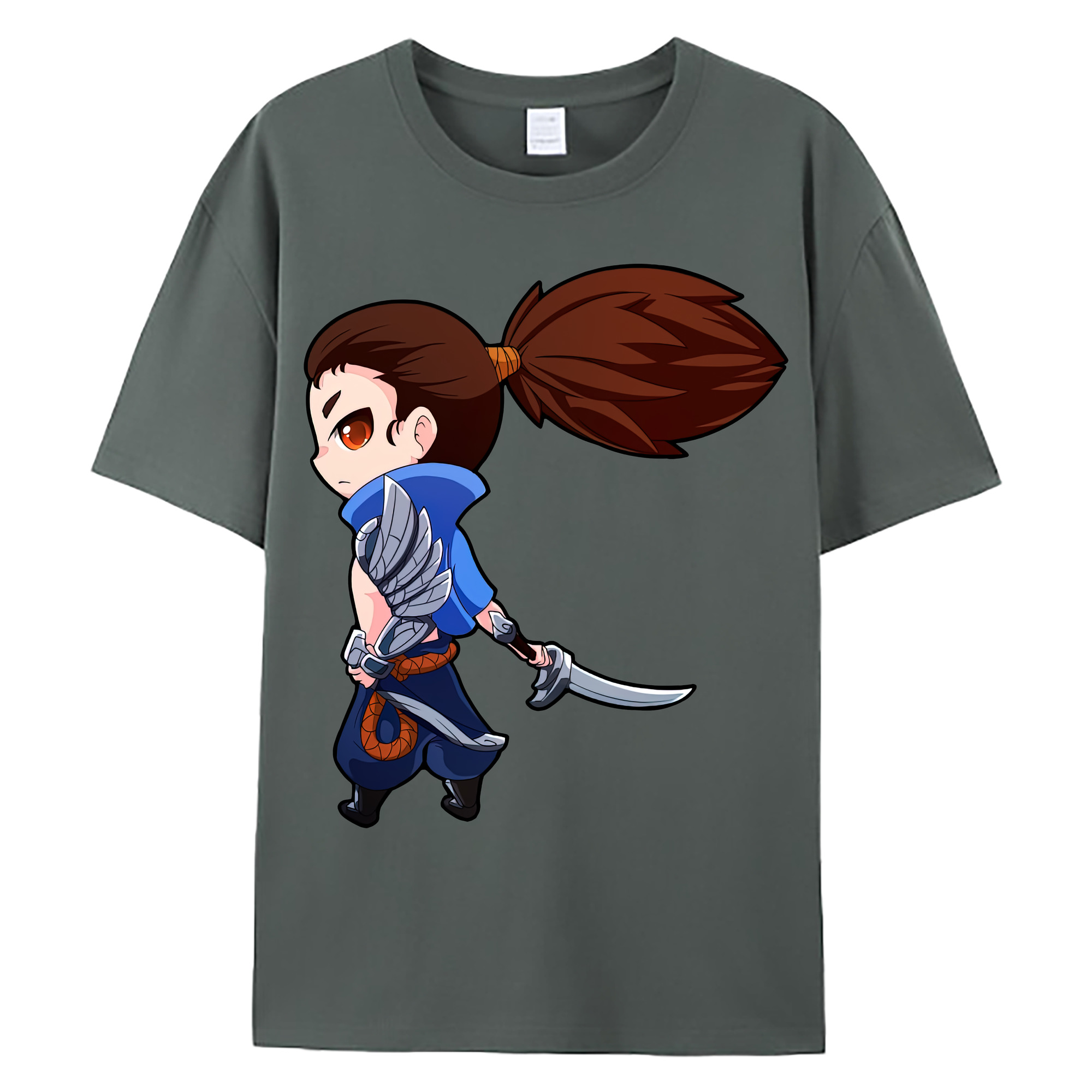 （画像用） リーグ・オブ・レジェンド League of Legends LOL 綿100％ メンズ半袖Tシャツ｜肌触りやわらか＆通気性